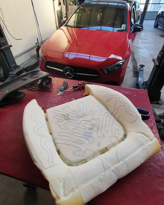 Repar / Montez incalzire in scaune, ventilatie in scaune