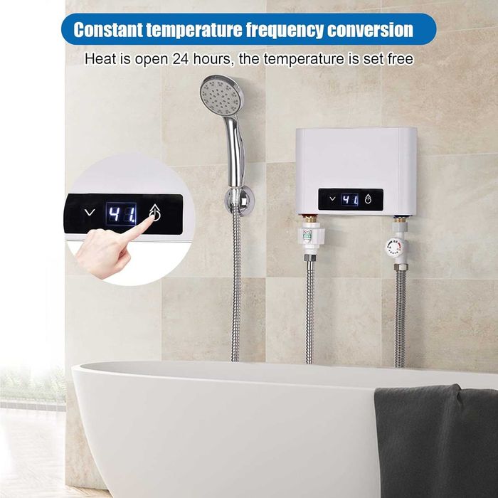 Boiler electric instant 3500W –Afisaj LED– Temperatura reglabila