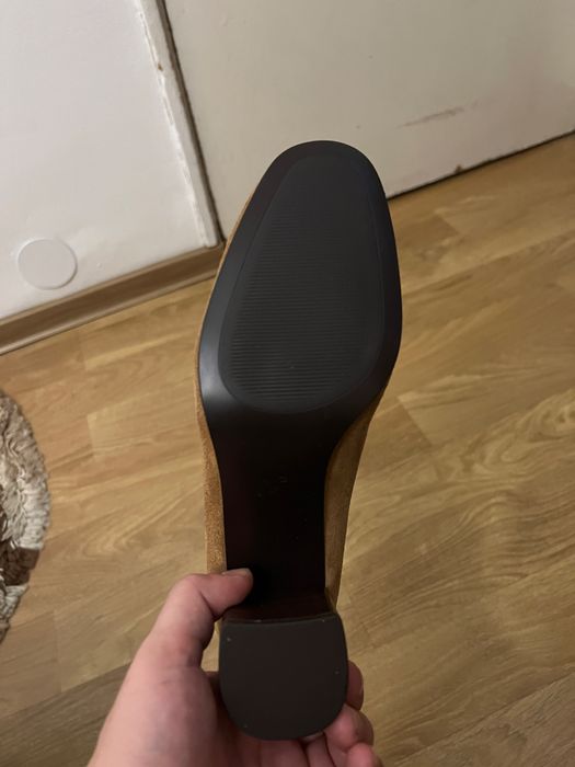 Botine Piele naturala Mango marimea 37