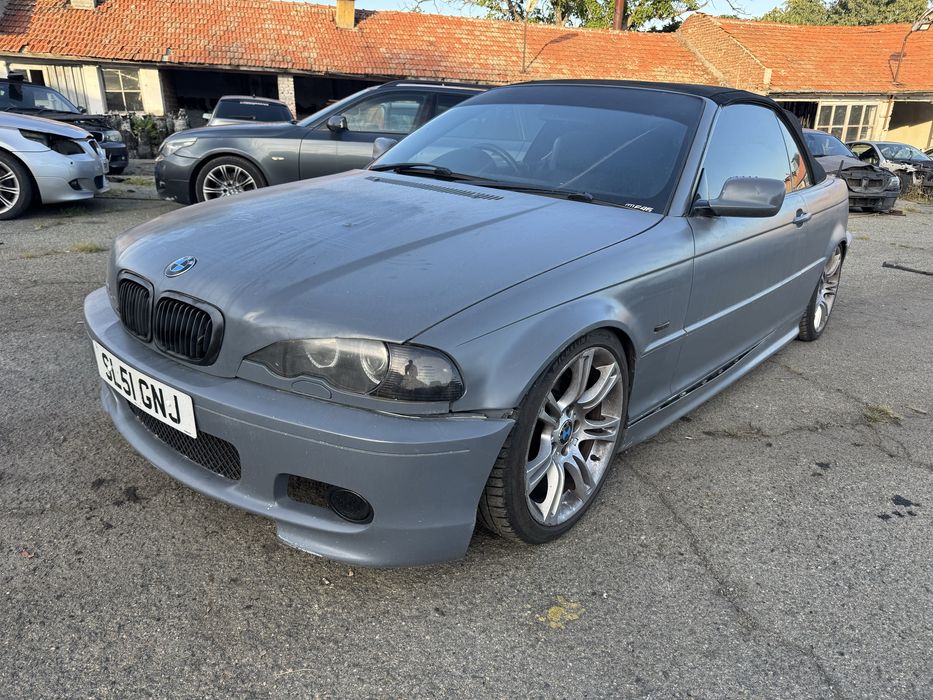 Бмв е46 кабрио 330и 231кс м пакет bmw e46 330i НА ЧАСТИ