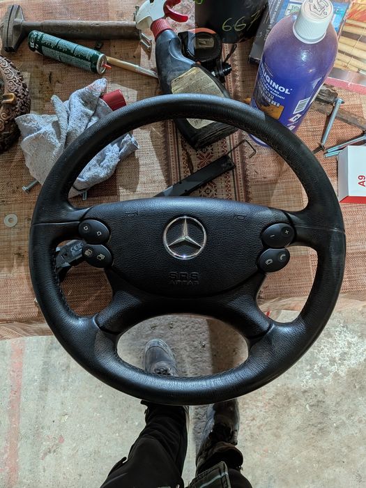 Volan Mercedes w211 plus spira și manete
