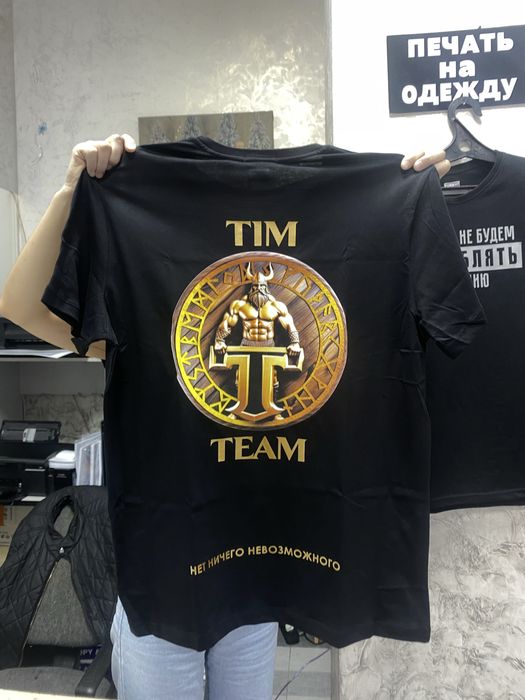 Принты на одежду DTF печать