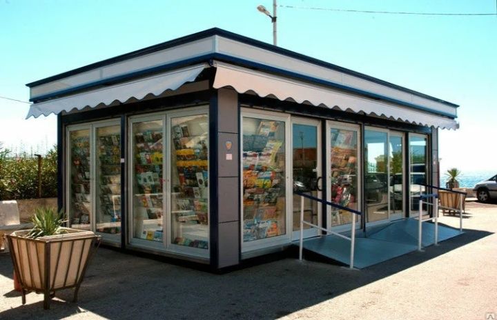 Киоск для быстрого питания | Торговый павильон | Производство