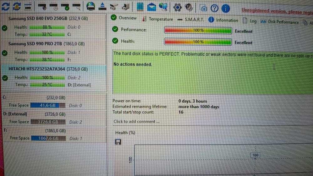HDD extern 4 TB NOU!
