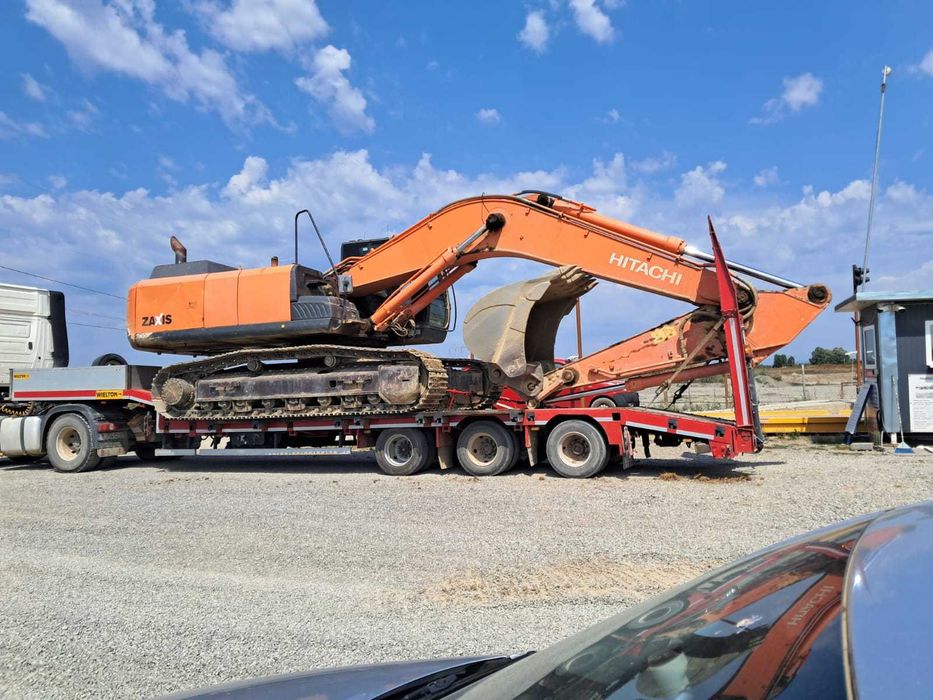 Servicii cu utilaje: Automacara,Excavator,Manitou,Trailer,Platforma