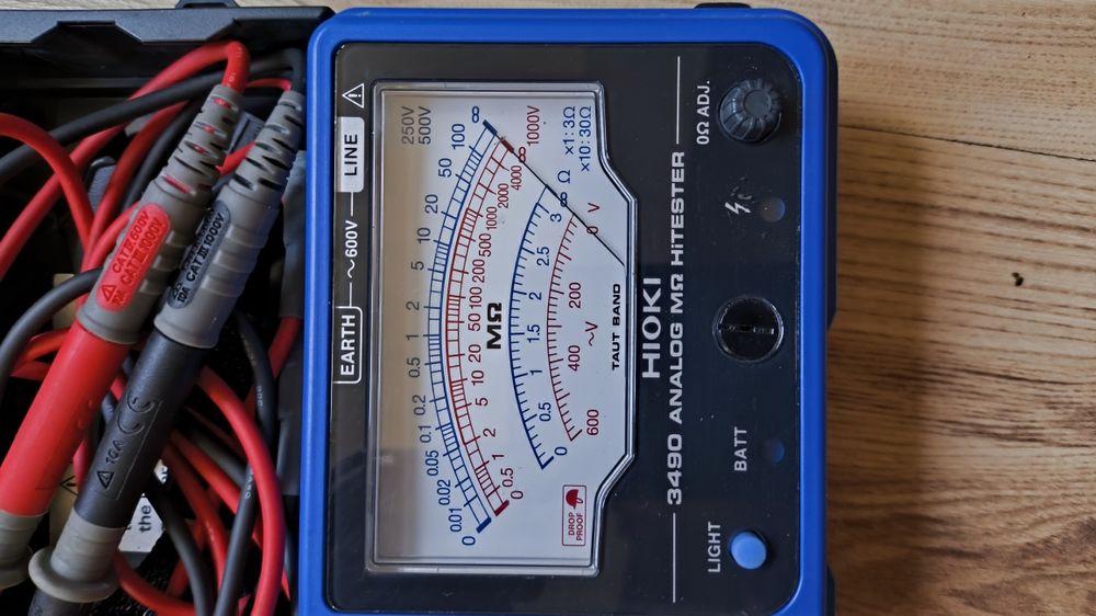Аналогов тестер за измерване на изолационно съпротивление  Hioki 3490