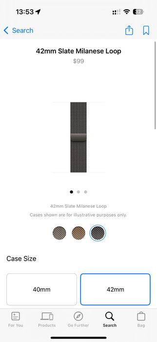 Продам Apple watch series 5 44mm iwatch Stainless Steel milanase loop