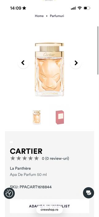 Cartier Le Panthere apa de parfum
