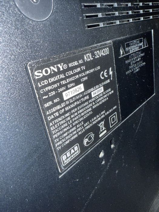 Телевизор Sony Bravia KDL-32V4200