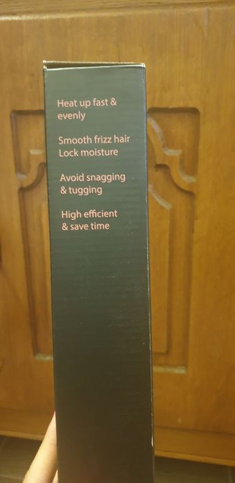 Placa turmalina cu placi subțiri pentru par scurt sau barba