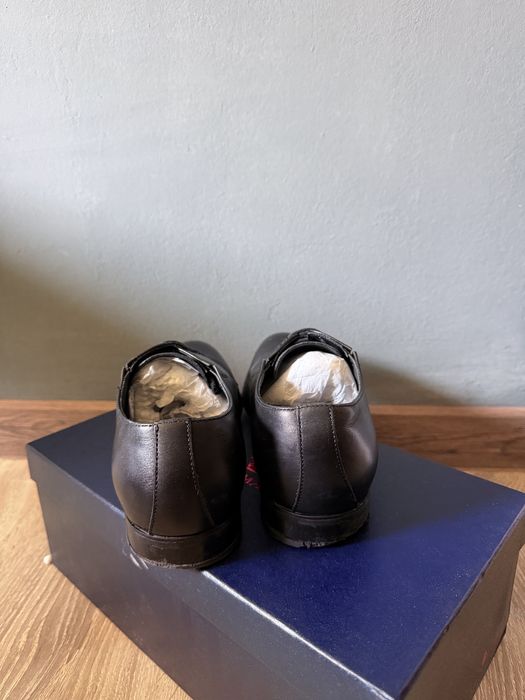Pantofi negri de barbat din piele naturala eleganti marime 39