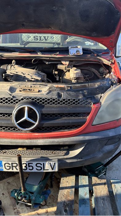 Fata completa Bara fata capota aripa trager faruri Mercedes Sprinter w 906