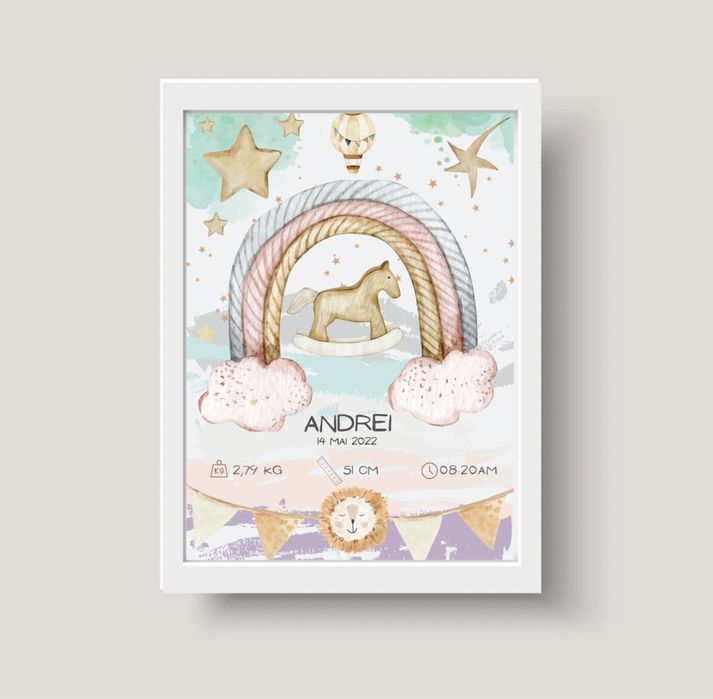 Tablou personalizat - Cel mai frumos cadou pentru copiii sau parinti