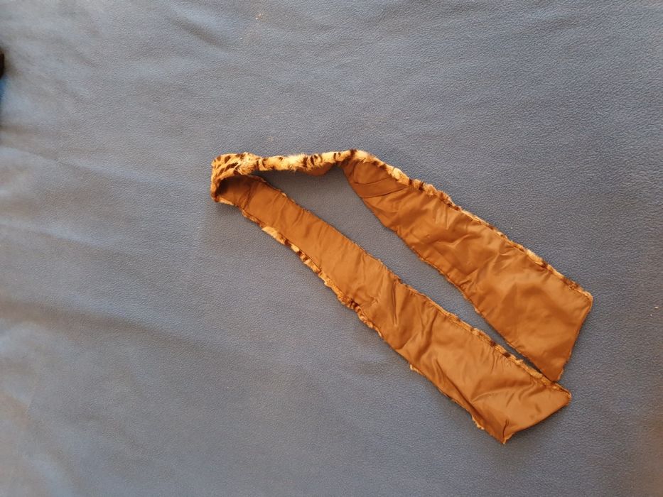 Калпак-заешка кожа+шал-яка(леопард)