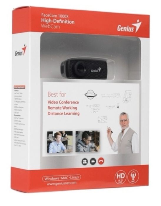 Новые Веб камеры Genius FaceCam 1000X