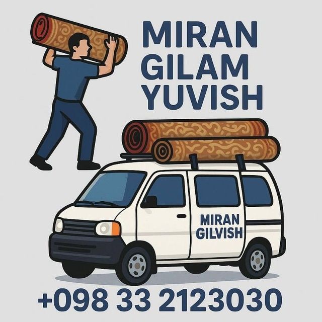 MIRAN gilam yuvish hizmati