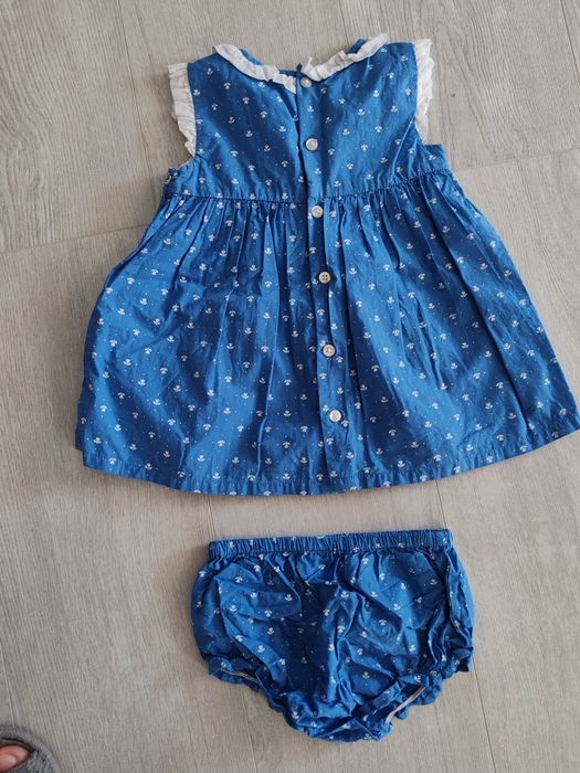 Rochiță+chilotei fetita 80