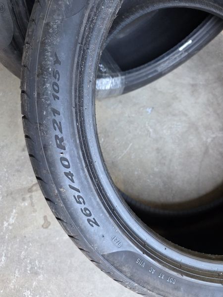 265/40/21 PIRELLI 4бр