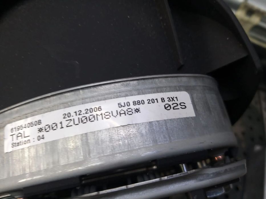 Kit airbag skoda roomster 5j 5j0880201b 5j1880204 1c0909605k