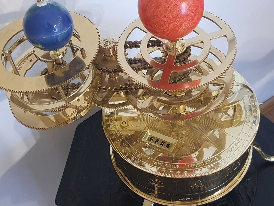 Macheta sistem pamant, soare, luna