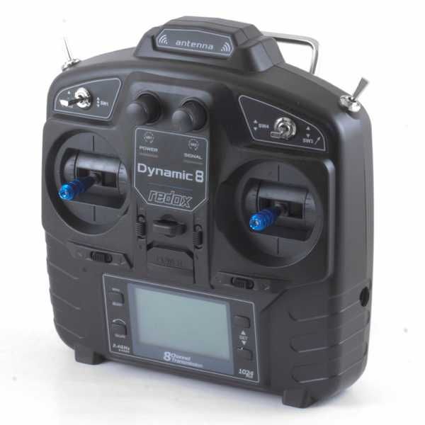 NEW 2023 - Telecomanda navomodel REDOX DYNAMIC 8ch/2.4Ghz Receptor 8Ch