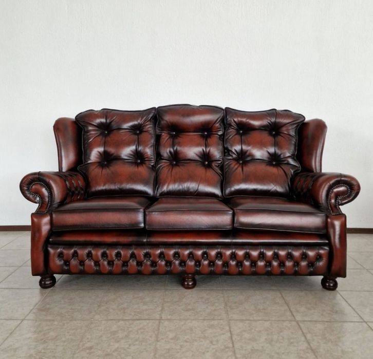 Дизайнерска холна гарнитура Chesterfield