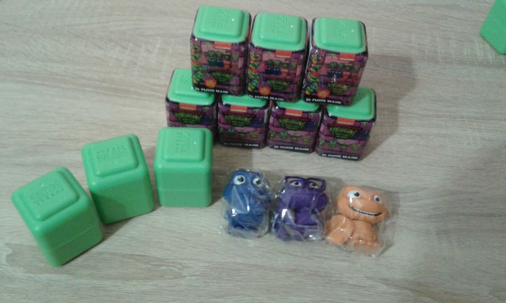 Гумени сглобяеми фигурки Костенурките Нинджа / TMNT Mutant Mayhem