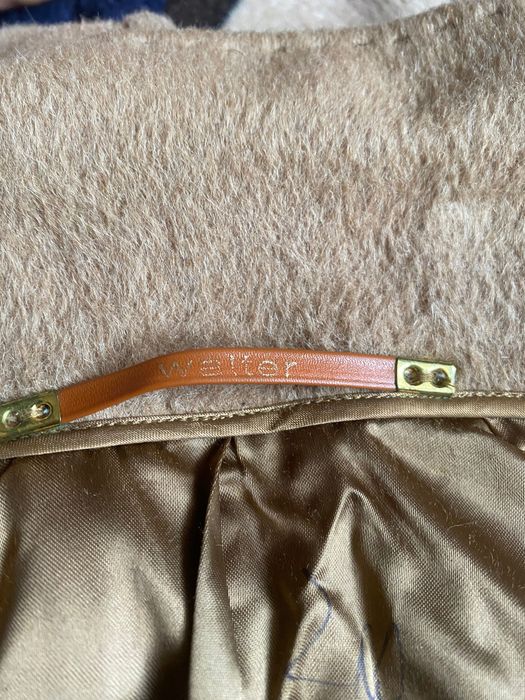 Palton bărbați vintage 100% camelhair, handmade, mărime 46 (M/L)