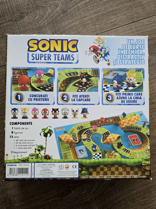 Joc Sonic Super Teams - Racing Board Games