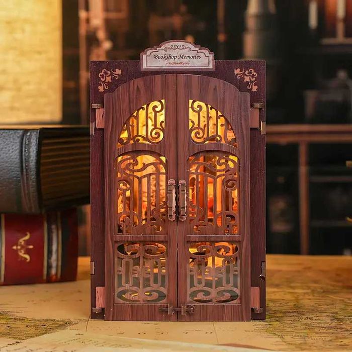 Сглобяем Модел за Библиотека, Разделител на Книги, BOOK NOOK, 3Д Пъзел