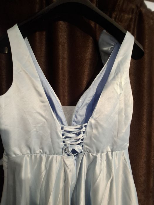 Rochie lunga albastru deschis - noua, cu eticheta
