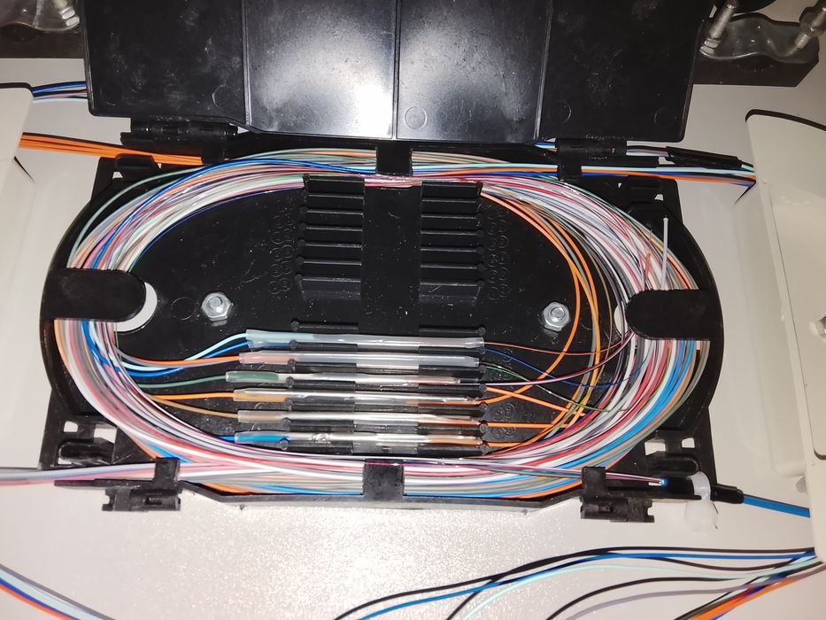 Сварка оптоволокна (ВОЛС) Интернет кабеля (за стык 1500)