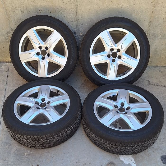 Оригинални Джанти Ауди A6 5х112R18 ET38 и гуми  Dunlop 235х55R18