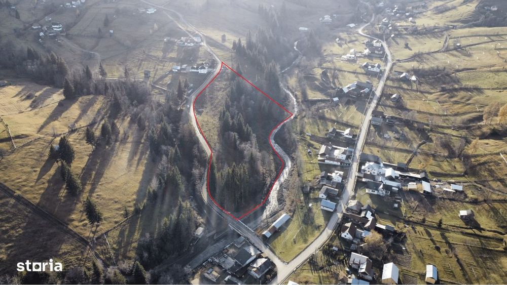 Vindem teren 7340 mp Vatra Moldovitei - Bucovina si parcelam in doua