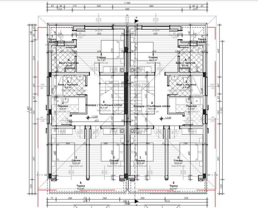 Продава се Къща в Пловдив, Беломорски - 180 кв.м за 639 €/кв.м - Снимка #1