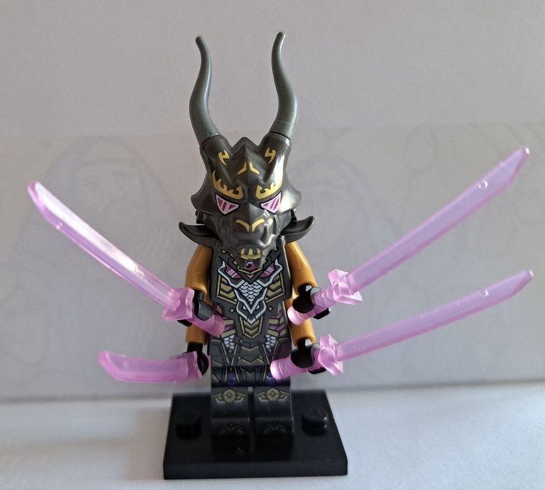 Lego Ninjago Unagami Oni Lloyd Diamondking фигурки