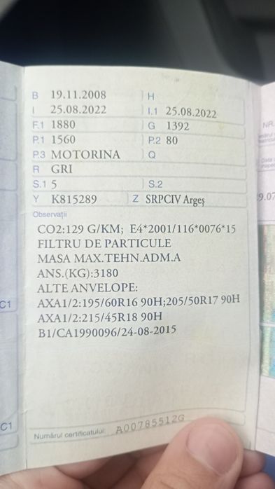 Volvo S40, an 2009,diesel, 1.6 Proprietar