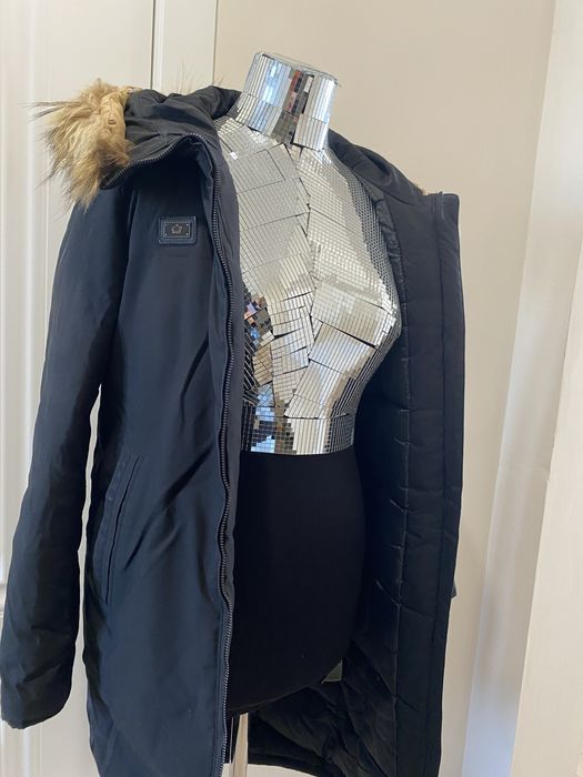 Пуховик удлиненный