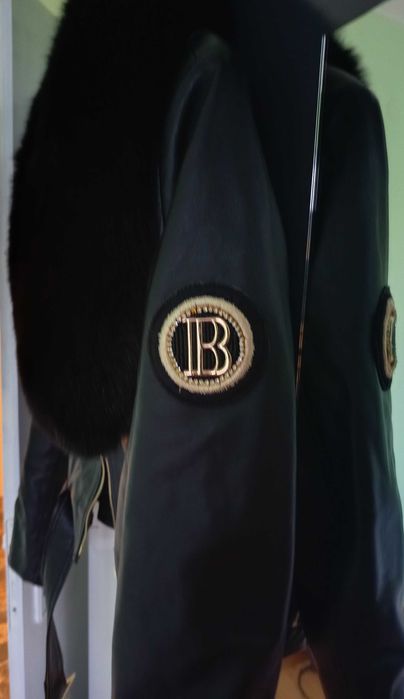 Кожено яке BALMAIN
