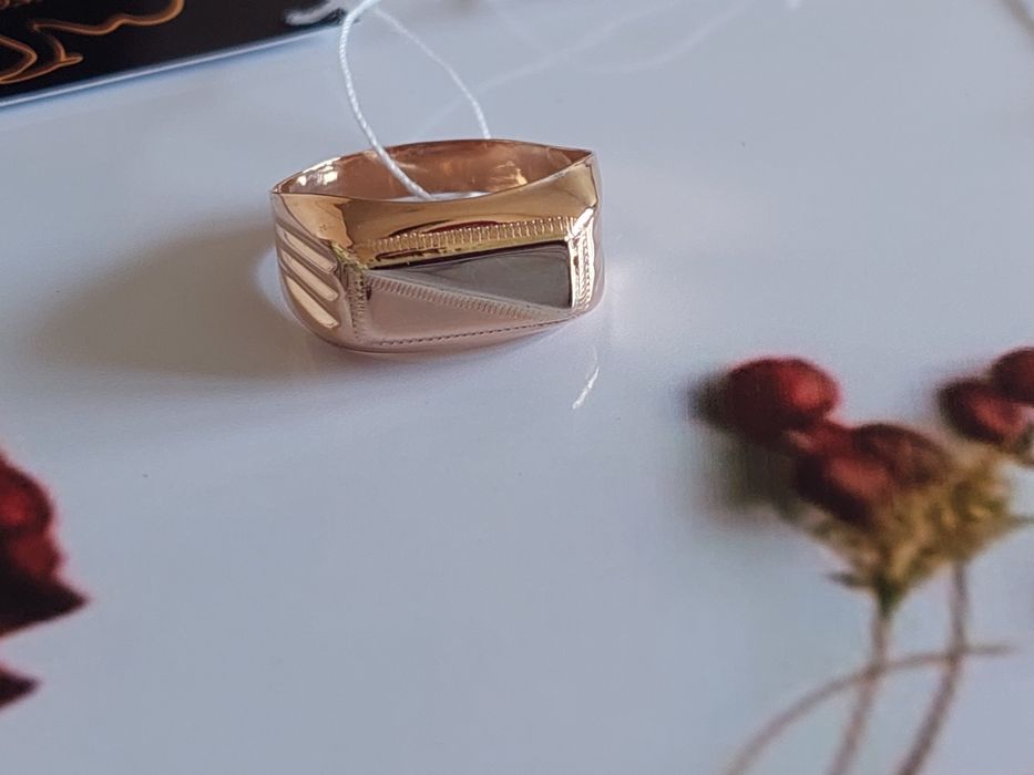 Золотое кольцо,печатка