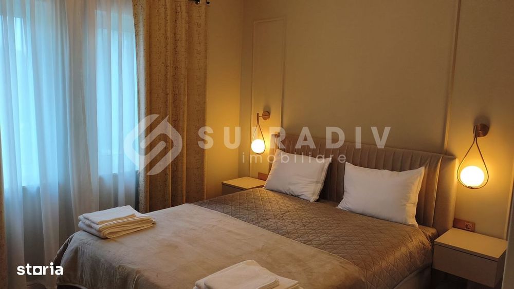Apartament modern, curte proprie, parcare- zona Ira