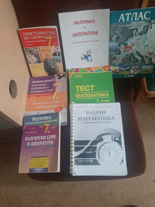 Учебници и помагала за подготовка за след 7-ми клас, литература 9 клас
