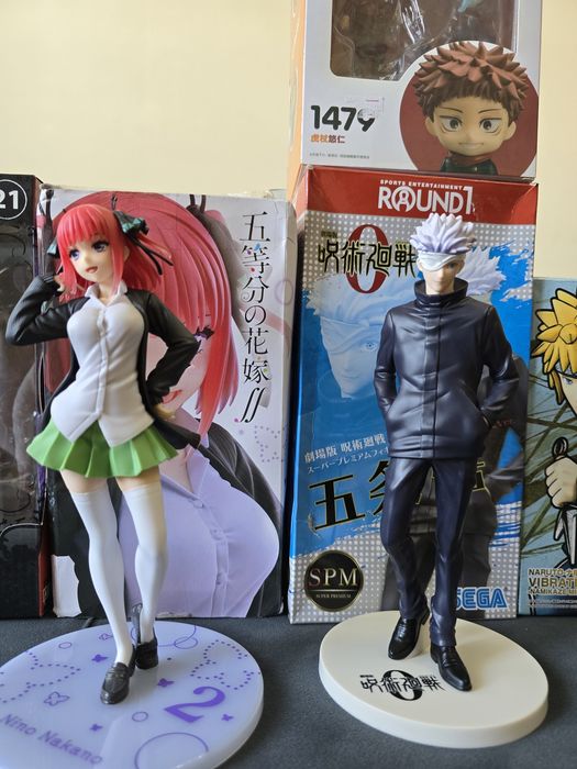 Фигурки аниме и марвел, Gojo, Idatori, Minato, Wolverine, Light