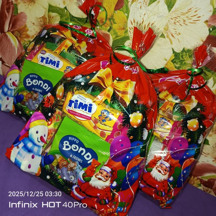 Новогодние сладкие подарки