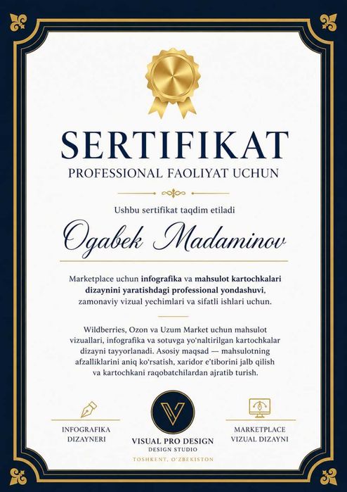 INFOGRAFIKA xizmati. UZUM, YANDEX, OZON kartochkalari faol sotuvi
