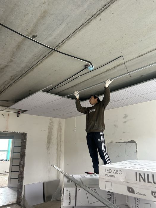 монтаж и демонтаж Армстронга