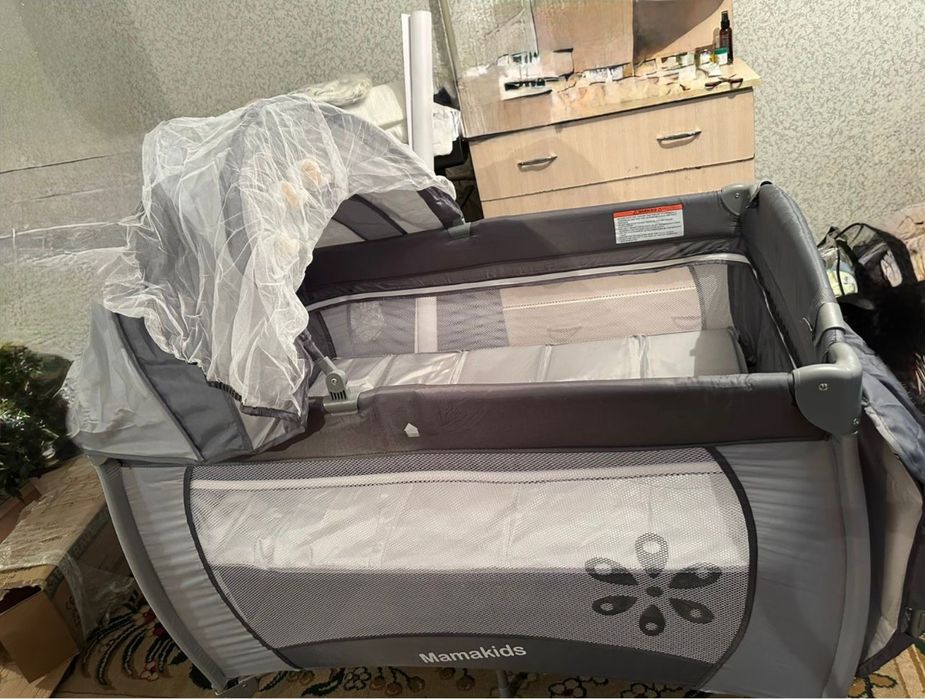 Детский манеж кроватка