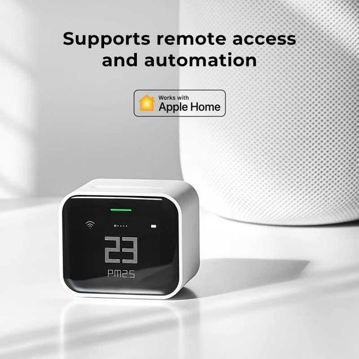 Монитор за качество на въздуха Qingping CGDN1 CO2 PM2.5 HomeKit