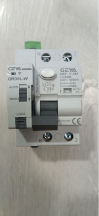 Întrerupator de circuit Wifi inteligent 63A, Wifi 220V 30MA