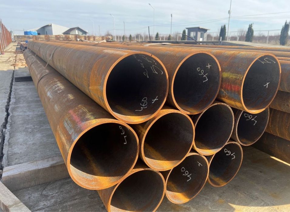 Vand teava metalica orice diametru pe stoc